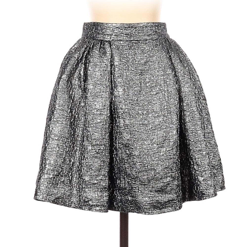 NWT kate spade Madison Ave Exclusive Acid Green Tinsel Coreen Cupcake Skirt RARE - Picture 13 of 13